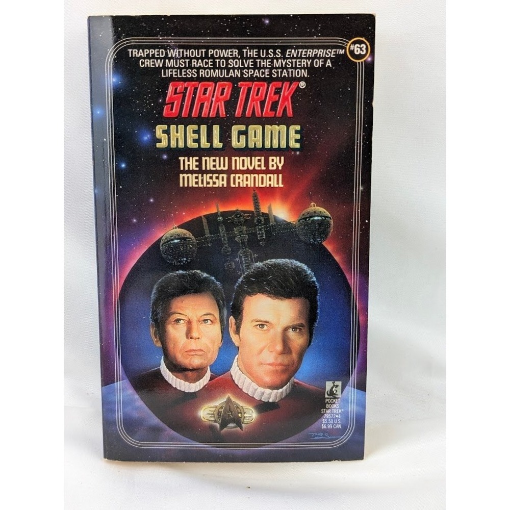 Pocket Books Star Trek Paperback Shell Game #63 Melissa Crandall 1993